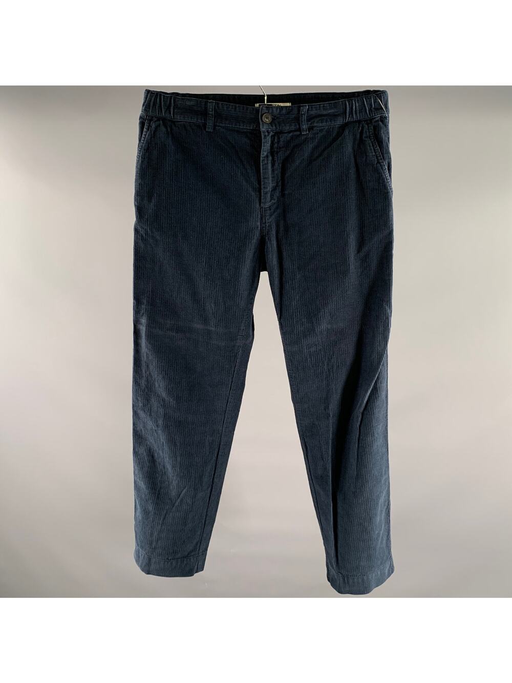 KESTIN Size 32 Navy Corduroy Cotton Relax Pants